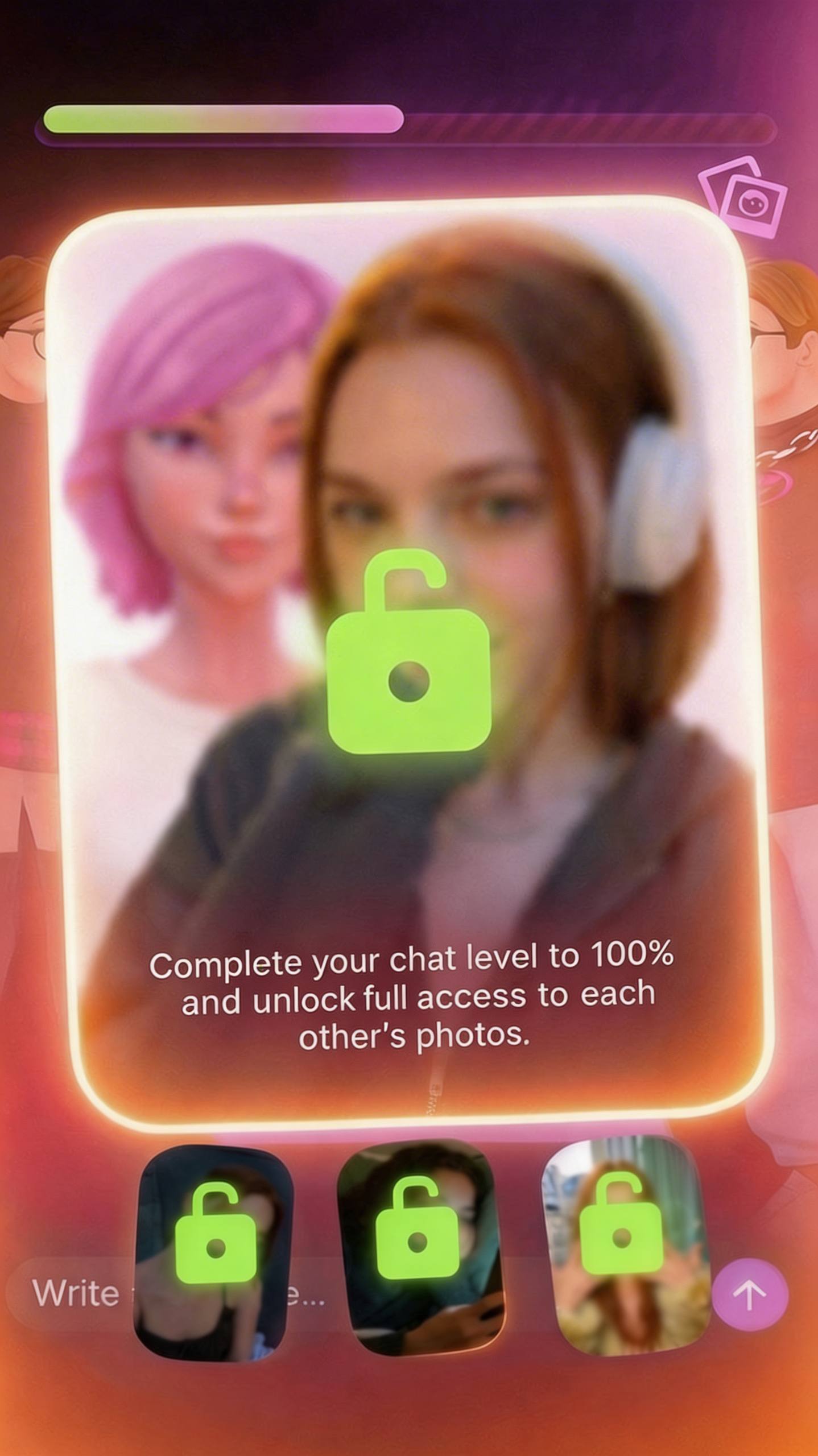 Photo locked
